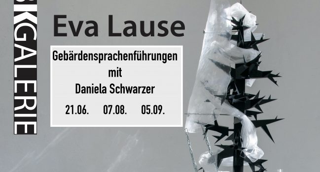 Gebärdensprachenführungen von Daniela Schwarzer