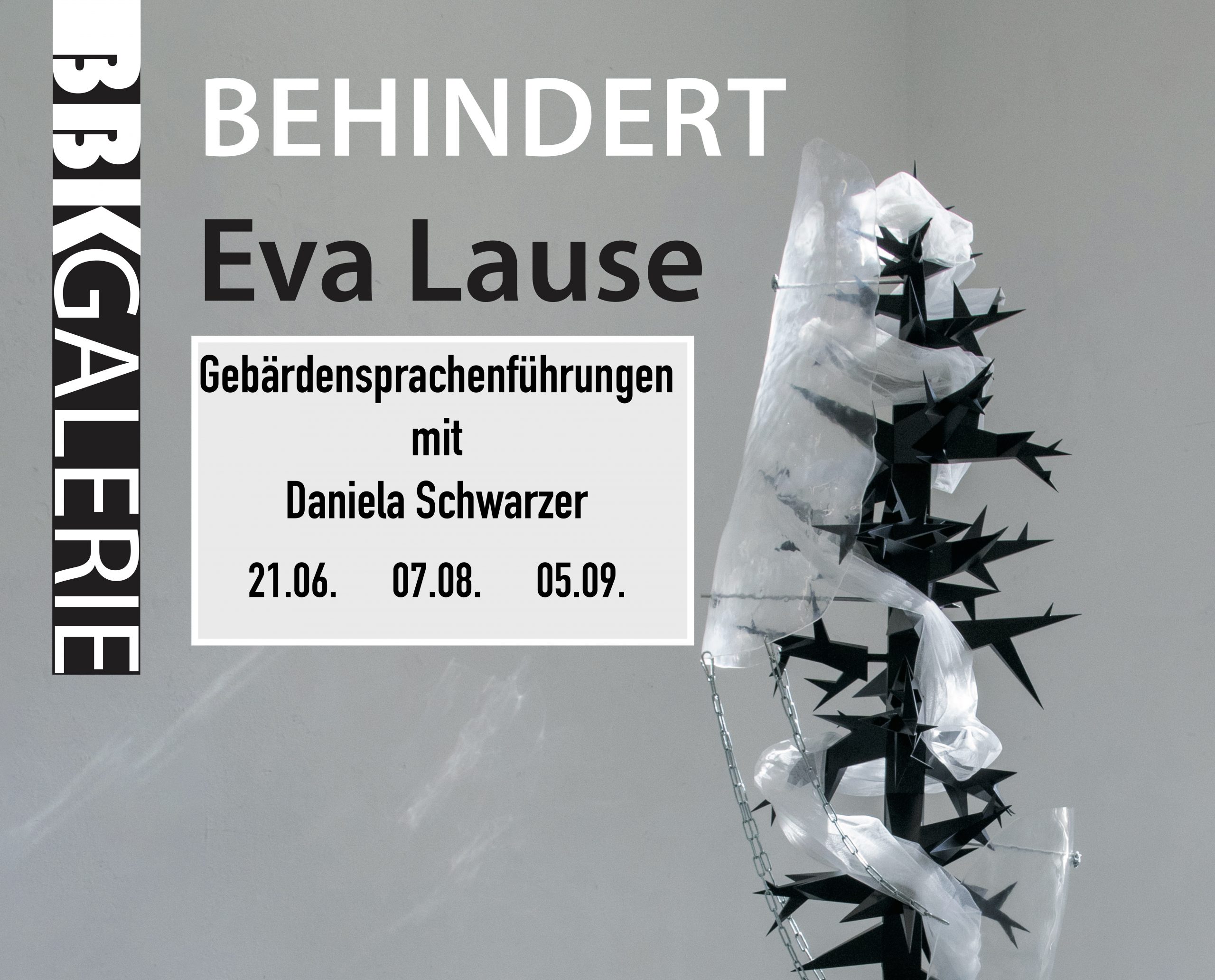 Gebärdensprachenführungen von Daniela Schwarzer